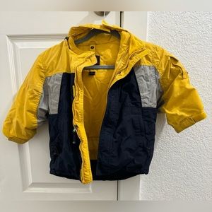 The Children’s Place Blue and Yellow Winter Jacket 4T